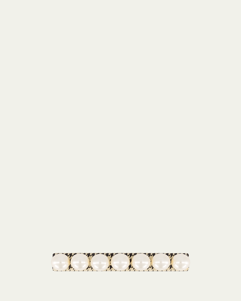 Swarovski Pearl Barrette